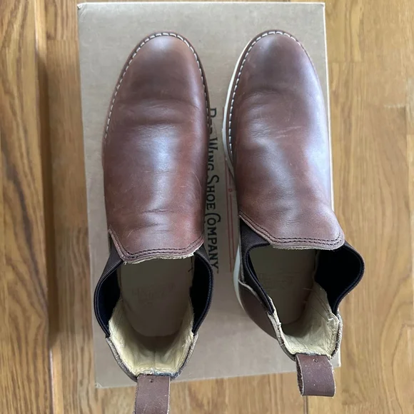 *SOLD* Red Wing 3445 Heritage Women's Classic Chelsea Boot in Amber Harness NIB - Picture 7 of 7